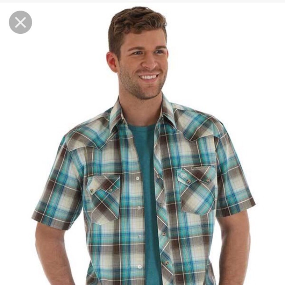 Men’s Wrangler Retro Short Sleeve Shirt LT